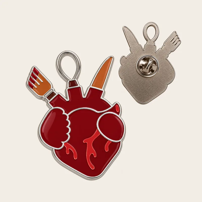Pin metálico esmaltado
